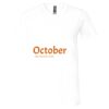 Unisex Jersey Short-Sleeve V-Neck T-Shirt Thumbnail
