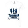Unisex Jersey Short-Sleeve V-Neck T-Shirt Thumbnail