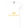 Unisex Jersey Short-Sleeve V-Neck T-Shirt Thumbnail