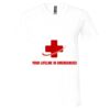 Unisex Jersey Short-Sleeve V-Neck T-Shirt Thumbnail