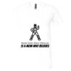 Unisex Jersey Short-Sleeve V-Neck T-Shirt Thumbnail