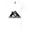 Unisex Jersey Short-Sleeve V-Neck T-Shirt Thumbnail