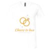 Unisex Jersey Short-Sleeve V-Neck T-Shirt Thumbnail