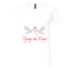 Unisex Jersey Short-Sleeve V-Neck T-Shirt Thumbnail