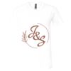Unisex Jersey Short-Sleeve V-Neck T-Shirt Thumbnail