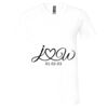 Unisex Jersey Short-Sleeve V-Neck T-Shirt Thumbnail