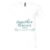 Unisex Jersey Short-Sleeve V-Neck T-Shirt Thumbnail