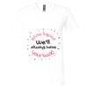Unisex Jersey Short-Sleeve V-Neck T-Shirt Thumbnail