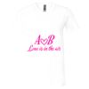 Unisex Jersey Short-Sleeve V-Neck T-Shirt Thumbnail