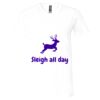 Unisex Jersey Short-Sleeve V-Neck T-Shirt Thumbnail