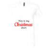 Unisex Jersey Short-Sleeve V-Neck T-Shirt Thumbnail