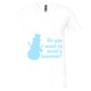 Unisex Jersey Short-Sleeve V-Neck T-Shirt Thumbnail