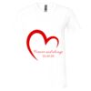 Unisex Jersey Short-Sleeve V-Neck T-Shirt Thumbnail