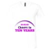 Unisex Jersey Short-Sleeve V-Neck T-Shirt Thumbnail