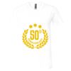 Unisex Jersey Short-Sleeve V-Neck T-Shirt Thumbnail