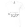 Unisex Jersey Short-Sleeve V-Neck T-Shirt Thumbnail