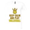 Unisex Jersey Short-Sleeve V-Neck T-Shirt Thumbnail