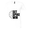 Unisex Jersey Short-Sleeve V-Neck T-Shirt Thumbnail