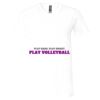 Unisex Jersey Short-Sleeve V-Neck T-Shirt Thumbnail