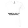 Unisex Jersey Short-Sleeve V-Neck T-Shirt Thumbnail