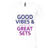 Unisex Jersey Short-Sleeve V-Neck T-Shirt Thumbnail