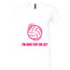 Unisex Jersey Short-Sleeve V-Neck T-Shirt Thumbnail