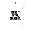 Unisex Jersey Short-Sleeve V-Neck T-Shirt Thumbnail