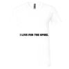 Unisex Jersey Short-Sleeve V-Neck T-Shirt Thumbnail