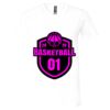 Unisex Jersey Short-Sleeve V-Neck T-Shirt Thumbnail