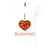 Unisex Jersey Short-Sleeve V-Neck T-Shirt Thumbnail