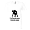Unisex Jersey Short-Sleeve V-Neck T-Shirt Thumbnail