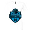 Unisex Jersey Short-Sleeve V-Neck T-Shirt Thumbnail