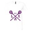 Unisex Jersey Short-Sleeve V-Neck T-Shirt Thumbnail
