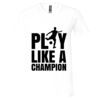 Unisex Jersey Short-Sleeve V-Neck T-Shirt Thumbnail