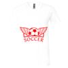 Unisex Jersey Short-Sleeve V-Neck T-Shirt Thumbnail