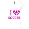 Unisex Jersey Short-Sleeve V-Neck T-Shirt Thumbnail