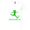 Unisex Jersey Short-Sleeve V-Neck T-Shirt Thumbnail