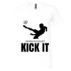 Unisex Jersey Short-Sleeve V-Neck T-Shirt Thumbnail