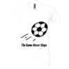 Unisex Jersey Short-Sleeve V-Neck T-Shirt Thumbnail