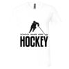 Unisex Jersey Short-Sleeve V-Neck T-Shirt Thumbnail