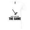 Unisex Jersey Short-Sleeve V-Neck T-Shirt Thumbnail