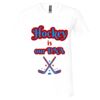 Unisex Jersey Short-Sleeve V-Neck T-Shirt Thumbnail