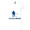 Unisex Jersey Short-Sleeve V-Neck T-Shirt Thumbnail