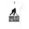 Unisex Jersey Short-Sleeve V-Neck T-Shirt Thumbnail