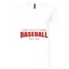Unisex Jersey Short-Sleeve V-Neck T-Shirt Thumbnail