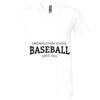Unisex Jersey Short-Sleeve V-Neck T-Shirt Thumbnail