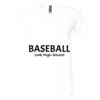 Unisex Jersey Short-Sleeve V-Neck T-Shirt Thumbnail