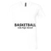 Unisex Jersey Short-Sleeve V-Neck T-Shirt Thumbnail