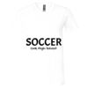 Unisex Jersey Short-Sleeve V-Neck T-Shirt Thumbnail
