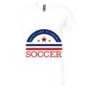 Unisex Jersey Short-Sleeve V-Neck T-Shirt Thumbnail